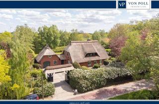Haus kaufen in 26532 Großheide, Wohnen im Ostfriesenstil: Reetgedecktes Idyll in Bestlage für Familien und Naturliebhaber