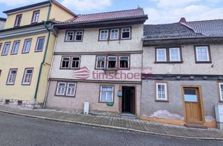 Haus kaufen in 98634 Wasungen, Grundstück mit Entwicklungspotenzial-Sanierungsbedürftiges Reihenmittelhaus in Wasungen zu verkaufen