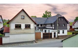 Haus kaufen in 08428 Langenbernsdorf, Kleines Fachwerkensemble mit zwei EFH