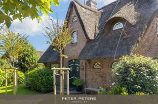 Doppelhaushälfte kaufen in 25999 Kampen, Großzügige Doppelhaushälfte unter Reet mit Einzelhauscharakter in Kampen