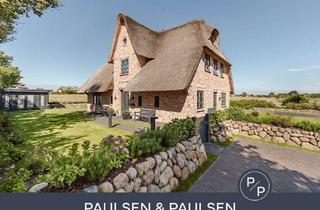 Einfamilienhaus kaufen in 25980 Sylt, Luxuriöses Einfamilienhaus unter Reet direkt an den Morsumer Wiesen