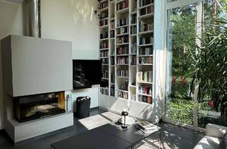 Haus kaufen in Brunnenweg 26, 14552 Michendorf, Wohnen im Grünen mit kleiner Parkanlage und Teich – geräumiges Architektenhaus in Wilhelmshorst