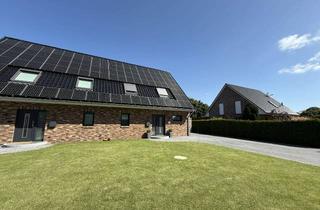 Haus mieten in 25785 Sarzbüttel, Energieeffiziente 126 m² Doppelhaushälfte mit Garten