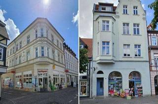 Anlageobjekt in 29410 Salzwedel, ZWEI REPRÄSENTATIVE WOHN- UND GESCHÄFTSHÄUSER IN ZENTRALER LAGE