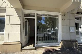 Geschäftslokal mieten in Hohenzollerndamm, 10717 Wilmersdorf, Gewerbefläche 93,87 m² plus 55,60 m² Keller zum Eigenausbau, 2 Ladenräume, 1 Nebenraum, 2 WC, Küche