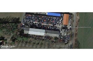 Gewerbeimmobilie kaufen in Hopfenhorster Straße, 39649 Mieste, *** Großes Gewerbegrundstück mit Hallen und Hebebühnen ***