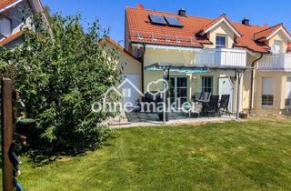 Doppelhaushälfte kaufen in Schwärzeweg 21, 88450 Berkheim, Sonnenterrasse mit Privatsphäre - Eingewachsene Ruheoase in ruhiger Lage