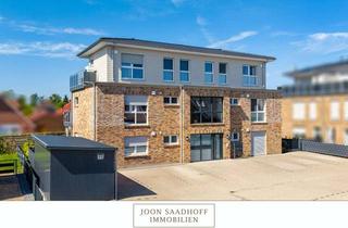 Wohnung kaufen in 26639 Wiesmoor, Sackgassenlage – Exklusive Maisonette-Wohnung mit Dachterrasse und Balkon