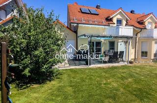 Doppelhaushälfte kaufen in 88450 Berkheim, Sonnenterrasse mit Privatsphäre - Eingewachsene Ruheoase in ruhiger Lage