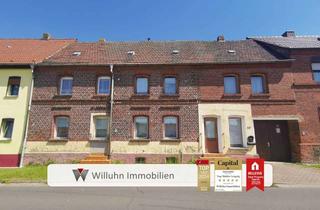 Haus kaufen in 04509 Krostitz, Reihenmittelhaus mit Nebengelassen und schönem Grundstück in guter Lage zum individuellen Ausbau