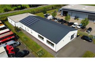 Gewerbeimmobilie kaufen in Gewerbegebiet Bitzen, 53804 Much, Moderne Gewerbehalle mit LWP und PV-Anlage direkt bei Seelscheid-Oberheister, provisionsfrei