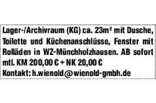 Geschäftslokal mieten in 35581 Wetzlar, Geschäftslokale, Lahn-Dill-Kreis