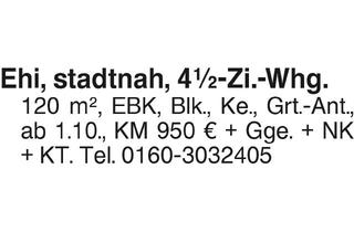 Wohnung mieten in 89584 Ehingen, Ehi, stadtnah