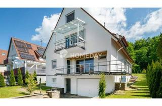 Einfamilienhaus kaufen in 73252 Lenningen, Lenningen - Großzügiges Einfamilienhaus mit Wintergarten, Doppelgarage & Ausbaureserve in toller Wohnlage