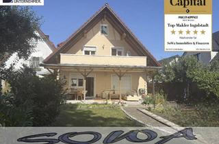 Einfamilienhaus kaufen in 86633 Neuburg, Neuburg an der Donau - Zentrumsnahes Einfamilienhaus mit guter Raumaufteilung und einer großen Garage im Englischen Garten in Neuburg - Ein Objekt von Ihrem Immobilienpartner SOWA Immobilien und Finanzen