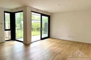 Wohnung kaufen in 63071 Stadtmitte, „Moderne Gartenwohnung mit hochwertiger Ausstattung – direkt am Park mit Seeblick“