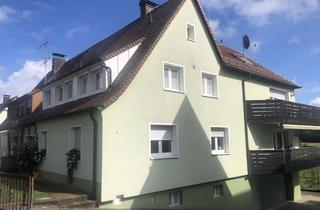Wohnung mieten in Waldstraße 34, 91244 Reichenschwand, ruhige Drei-Zimmerwohnung mit Balkon und Gartenanteil