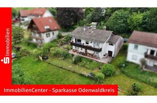 Einfamilienhaus kaufen in 64743 Beerfelden, Leben, wo andere Urlaub machen–Idyllisches Einfamilienhaus mit Blick über das Tal in Oberzent/Olfen
