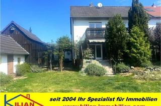 Haus kaufen in 91186 Büchenbach, KILIAN IMMOBILIEN! WOHNHAUS MIT 180 M² WFL IN BÜCHENBACH! EINLIEGER-WHG * KELLER *NEBENGEB. *GARAGE