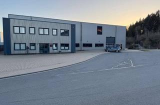 Büro zu mieten in Alte Eisenstraße 72-74, 57258 Freudenberg, Produktions.- Lagerhalle mit Bürogebäude in 57258 Freudenberg Wilhelmshöhe nähe Autobahn A 45