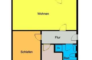 Wohnung mieten in 01587 Riesa, Tolle Wohnung mit Süd-Terrasse in ruhiger Lage! Tageslichtbad mit Wanne und Dusche!
