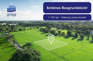 Grundstück zu kaufen in 64807 Dieburg, RARITÄT! Traumhaftes, zentrumsnahes Wohnbau-Grundstück mit 1.750 m²