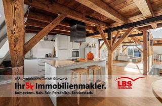 Wohnung kaufen in 78462 Konstanz, Hoch oben - Lichtdurchflutete 4,5-Zimmerwohnung in saniertem Altbau