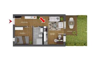 Wohnung mieten in Beimerstetter Straße 14, 89081 Jungingen, NEUBAU+++ERSTBEZUG Geschmackvolle 1,5-Raum-Wohnung in Ulm-Jungingen -