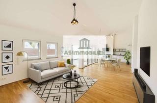 Immobilie mieten in 65232 Taunusstein, AS IMMOBILIEN: furnished penthouse 1br 1 bath parking fitted kitchen terrace elevator Taunusstein