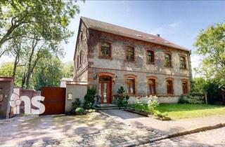 Haus kaufen in Bahnhofstr., 06246 Bad Lauchstädt, PROVISIONSFREI: romantisches Zweifamilienhaus mit idyllischen Garten in Bad Lauchstädt OT Schafstädt