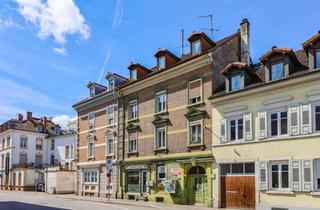 Mehrfamilienhaus kaufen in 79539 Lörrach, Denkmalgeschütztes Mehrfamilienhaus mit Gastronomiefläche in bester Innenstadtlage!