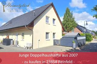 Doppelhaushälfte kaufen in 23858 Reinfeld, Reinfeld (Holstein) - Neuwertige Doppelhaushälfte in verkehrsberuhigter Lage von Reinfeld