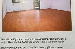 Wohnung kaufen in 86653 Monheim, Monheim - Großzügige 3-Zimmer-Wohnung - Ruhige Lage, ideal für Eigennutzer