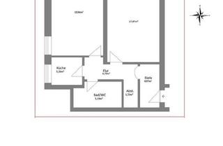 Wohnung kaufen in Scheidplatz, 80804 München, München - 2-Zimmer-ETW in München Schwabing nähe Scheidplatz