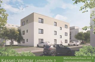 Wohnung kaufen in Lehmkuhle, 34246 Vellmar, 2-Zimmerwohnung in einem Mehrfamilienhaus mit 6 Eigentumswohnungen