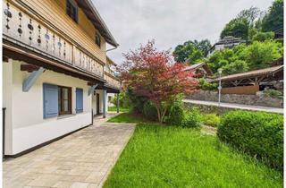 Wohnung kaufen in 83684 Tegernsee, Zeitlos schön: Gartenwohnung am Alpbach in Tegernsee nach Kernsanierung