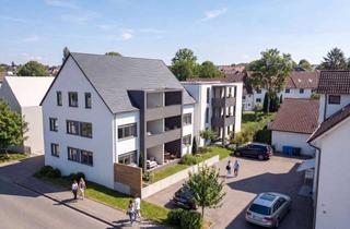Wohnung kaufen in 88471 Laupheim, Erstbezug! Neubau-Eigentumswohnung im Erdgeschoss mit Gartenanteil und Sonnenterrasse