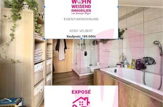 Wohnung kaufen in 42551 Velbert, Dachgeschosswohnung mit Loggia und Einbauküche in Velbert
