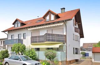 Wohnung kaufen in 76297 Stutensee, Charmante 2ZKB-Dachgeschoss-Wohnung mit 61 qm, Loggia, Kellerraum und Stellplatz in ruhiger Wohnlage