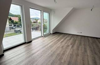 Wohnung mieten in Gartenstr. 26, 72660 Beuren, Erstbezug: Helle Dachgeschoss-Maisonette-Wohnung im Neubau mit Balkon und Blick auf den Hohenneuffen