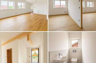 Wohnung mieten in 83064 Raubling, ERSTBEZUG! Moderne, großzügige DG-Wohnung mit eigener Terrasse und Gartenanteil