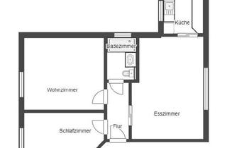 Wohnung mieten in Kämperheide 22, 58285 Gevelsberg, Modernisierte 3-Zimmer-Wohnung mit Einbauküche in Wohnung