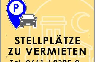 Immobilie mieten in Geschwister-Scholl-Str., 99423 Westvorstadt, STELLPLÄTZE IN Nähe Uni in Weimar ZU VERMIETEN