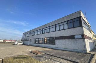 Gewerbeimmobilie kaufen in 91572 Bechhofen, Industrie-, Werk- und Lagerhalle mit Bürogebäude