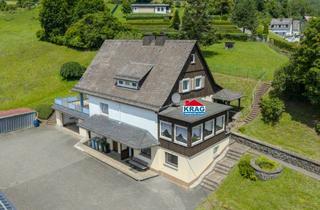 Haus kaufen in 35080 Bad Endbach, ++ KRAG Immobilien ++ Großzügiges Wohnhaus mit Riesengrundstück | Terrasse | Balkon | Doppelgarage ++