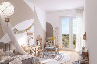 Wohnung kaufen in Lerchenauer Straße Ecke Georg-Zech-Allee 280, 80995 Feldmoching-Hasenbergl, 4-Zimmer-Neubauwohnung mit Ost-Balkon & zwei Bädern in München-Feldmoching