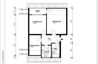 Wohnung kaufen in Eckartsweg, 37176 Nörten-Hardenberg, Attraktive 3-Zimmer-Dachgeschosswohnung mit EBK, Loggia & Weitblick