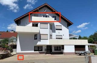 Wohnung kaufen in 75203 Königsbach-Stein, Stilvolle, gepflegte 3-Zimmer-Dachgeschosswohnung mit Balkon in Königsbach-Stein