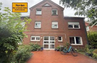 Wohnung mieten in 26506 Norden, Seniorengerechte geräumige 2-Zimmer-Wohnung mit kleinem Garten!