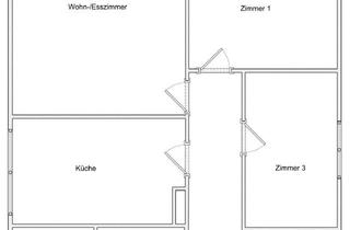 Wohnung mieten in 33175 Bad Lippspringe, Frisch sanierte 4-Zimmer-Wohnung mit geh. Innenausstattung, Balkon und Garten